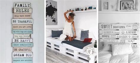 10 ideas originales para decorar tu habitación con palets ...