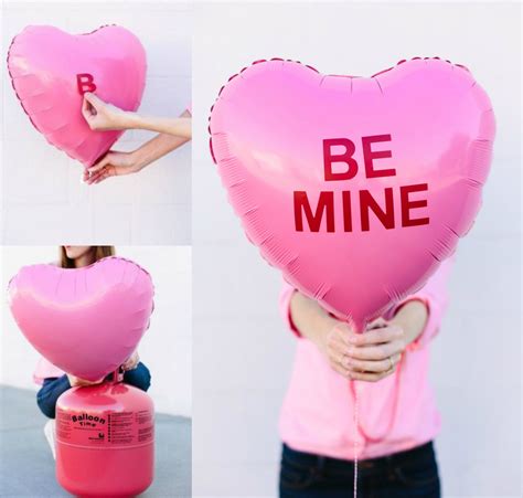 15 sencillas ideas de regalos con globos para San Valentin