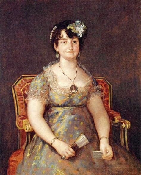 1807 Marquesa de Caballero by Francisco José de Goya y ...