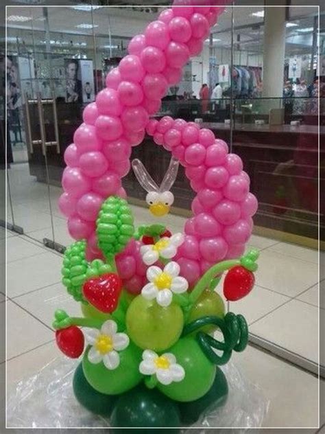 20 decoraciones de flores con globos SUPER CREATIVAS!!!