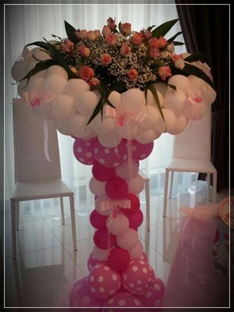 20 decoraciones de flores con globos SUPER CREATIVAS!!!