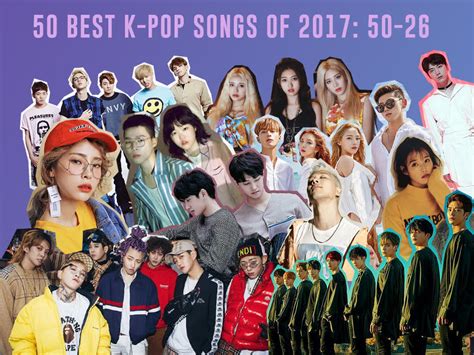 50 best K pop songs of 2017 | Top Kpop songs 2017