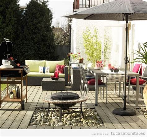 8 ideas para decorar terrazas, jardines o patios   Tu casa ...