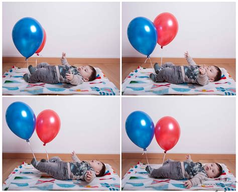 Actividades con globos de helio para bebés   Manualidades ...
