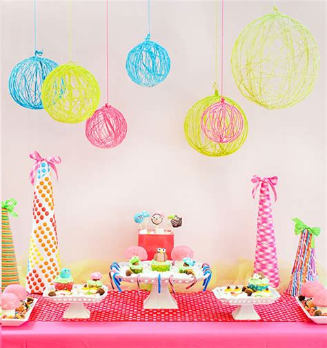 Adornos caseros para decorar cumpleaños para niños