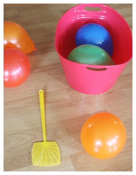 Balloon Tennis Indoor Gross Motor Play Activity