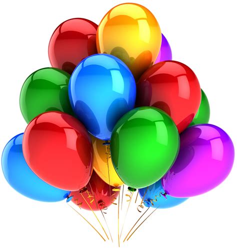 BANCO DE IMÁGENES: Imágenes de cumpleaños con globos de ...