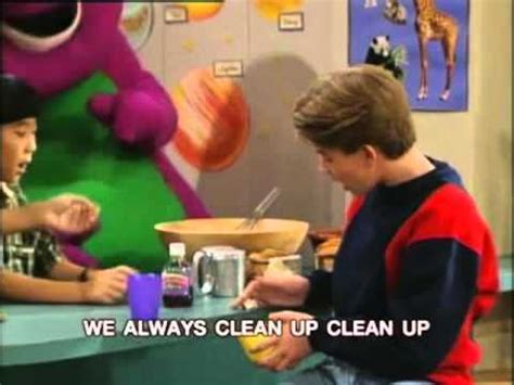 Barney   Clean Up Song   YouTube