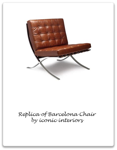 BAUHAUS PERIOD: Barcelona Chair | Xena Barlow