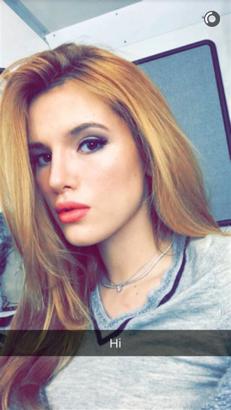 Bella Thorne   Instagram and Snapchat Pics, January 2016