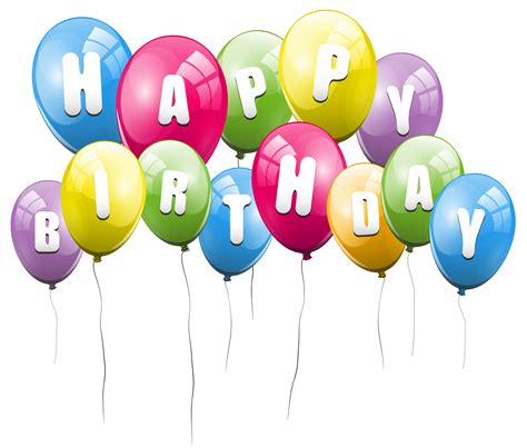 Birthday Balloon Png   ClipArt Best
