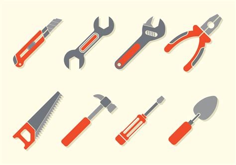 Bricolage tools icons   Download Free Vector Art, Stock ...