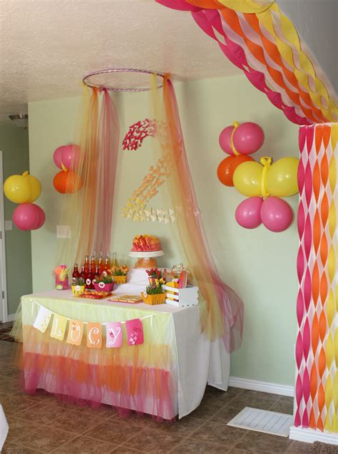 Butterfly Themed Birthday Party: Decorations   events to ...