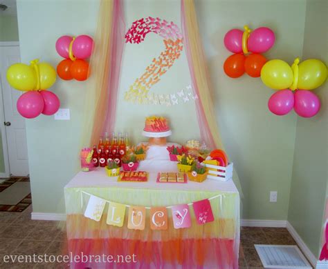 Butterfly Themed Birthday Party: Food & Desserts   events ...