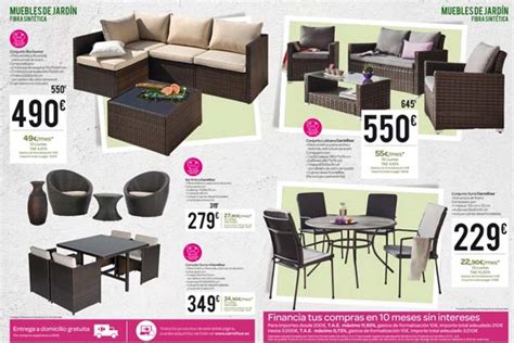 Carrefour muebles: catálogo jardín 2015 – Decoración