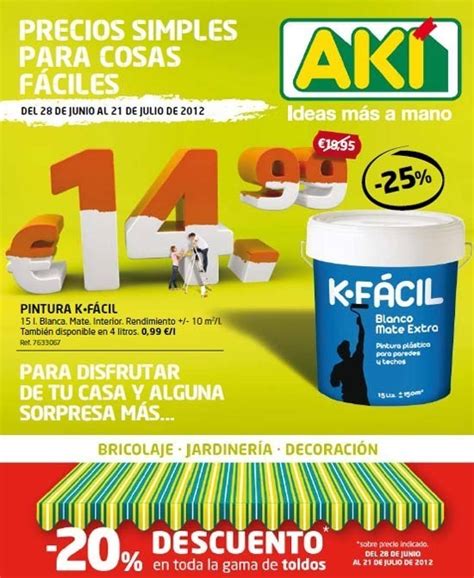 Catálogo Aki ofertas de Julio 2012, con las ofertas del verano
