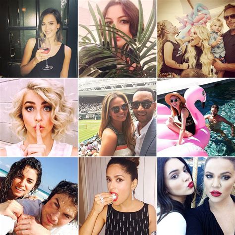 Celebrities Using Instagram | POPSUGAR Celebrity