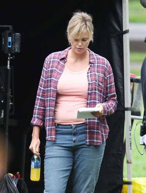 charlize theron filming tully 2017 movie in vancouver 9 26 ...