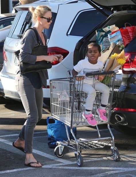 Charlize Theron Goes Grocery Shopping With Jackson | Celeb ...