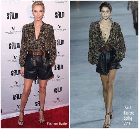 Charlize Theron In Saint Laurent @‘Tully’ San Francisco ...