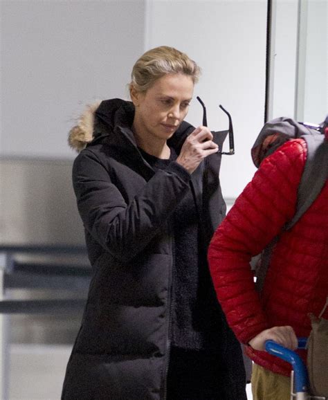 Charlize Theron Pictured in Montreal where she is filming ...