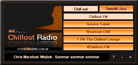 Chillout Radio   radia w klimatach chillout, smooth jazz