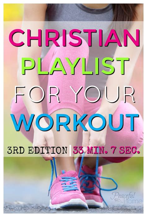 Christian Playlist for Your Workout   Peaceful Home
