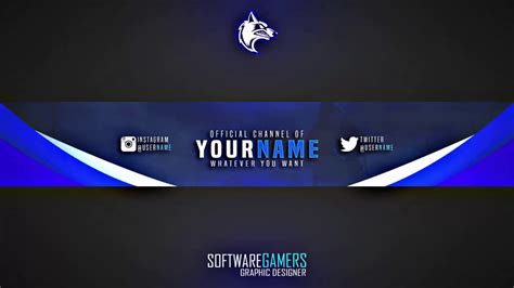 Clean Gaming YouTube Channel Banner/Channel Art   Gaming ...