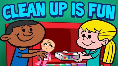 Clean Up is Fun   Children s Cleaning Song   Kids Songs by ...