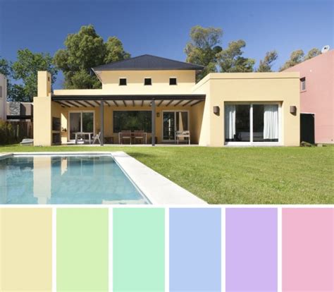 Colores de pintura para fachadas y exteriores ...