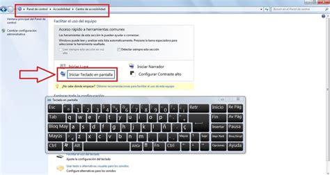 Como activar el teclado virtual en la pantalla de Windows ...