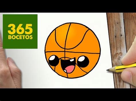 Como dibujar una pelota de baloncesto