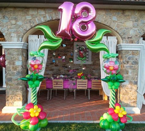 Como hacer adornos con globos para cumpleaños