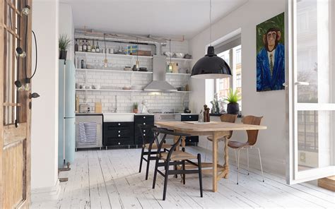 Cozy Scandinavian interior in Gothenberg Free 3D MODEL on ...