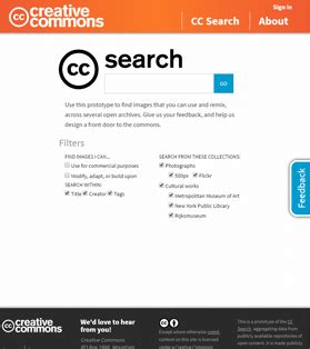 Creative Commons estrena nuevo buscador de imágenes libres