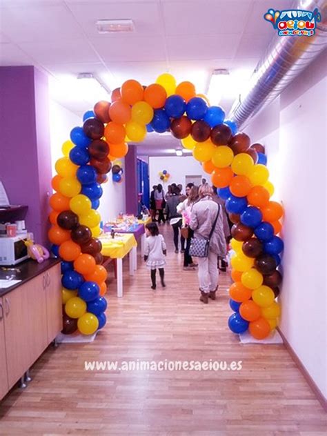 Cursos gratis de decoración para fiestas infantiles con globos