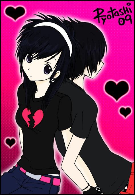 Cute Emo Anime Love Drawings   Sex Porn Images