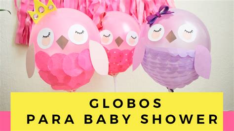 Decoración de globos para baby shower   una fiesta bonita