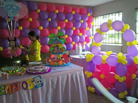 Decoración de globos para las fiestas infantiles