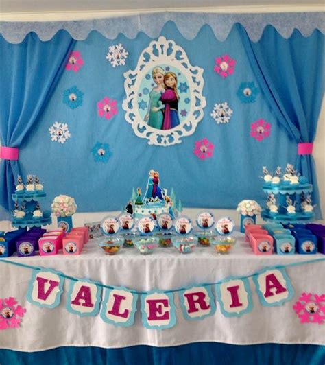 Decoracion Vintage Para Fiestas Infantiles Frozen