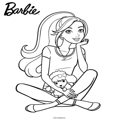 Dibujos De Barbie Para Colorear E Imprimir | Colorear.website
