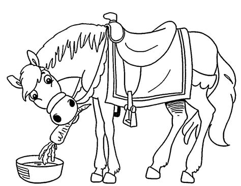 Dibujos de caballos para colorear e imprimir gratis ...