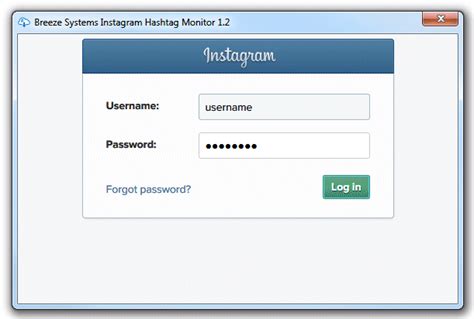 Downloading Instagram photos using Hashtag Monitor