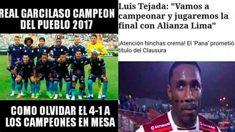 Facebook: Los mejores memes por el título de Alianza Lima ...