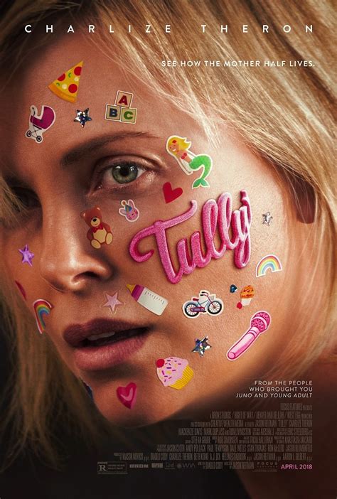 First poster for Tully starring Charlize Theron