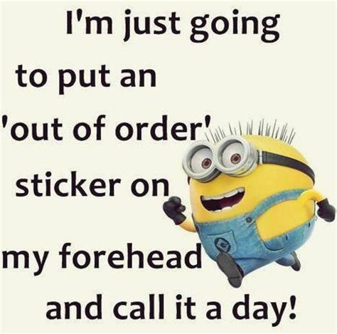 Funniest Minions Quotes Of The Week   | Day quotes ...