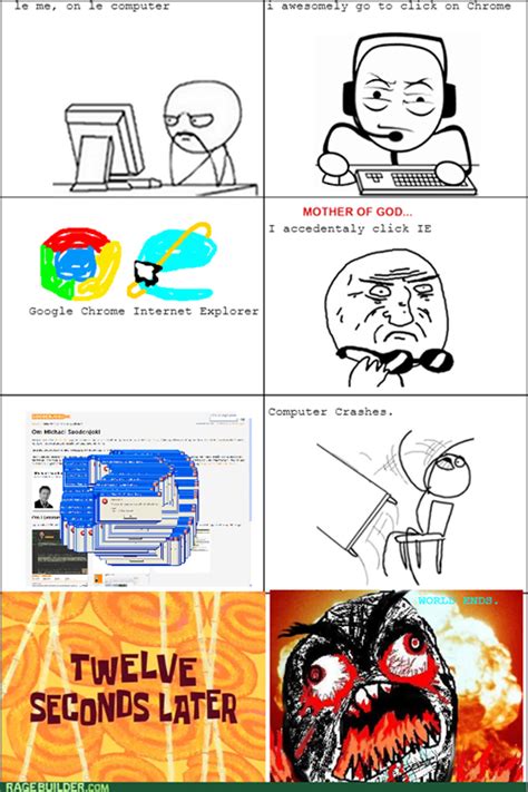 Funny Rage Comics Internet Explorer Meme | Rage Comics ...