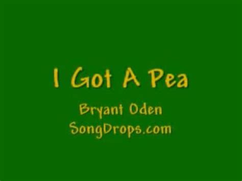 FUNNY SONG #2: I Got a Pea   YouTube
