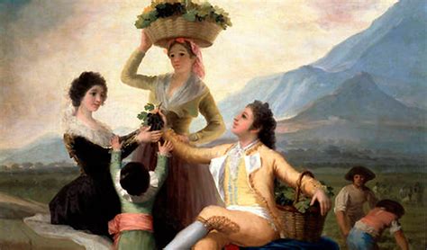 Goya, La vendimia o el otoño, 1786. 10 obras en Madrid ...