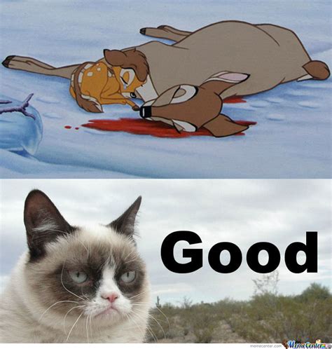 Grumpy Cat Hates Bambi s Mom by Natuschka   Meme Center